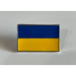 Pin Ukrainian flag