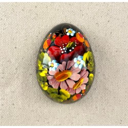 Magnet - Wooden egg with...